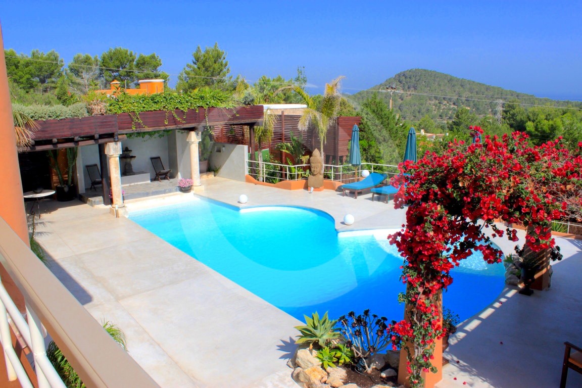 Villa Blue. 6 bedrooms villa in Ibiza for rent